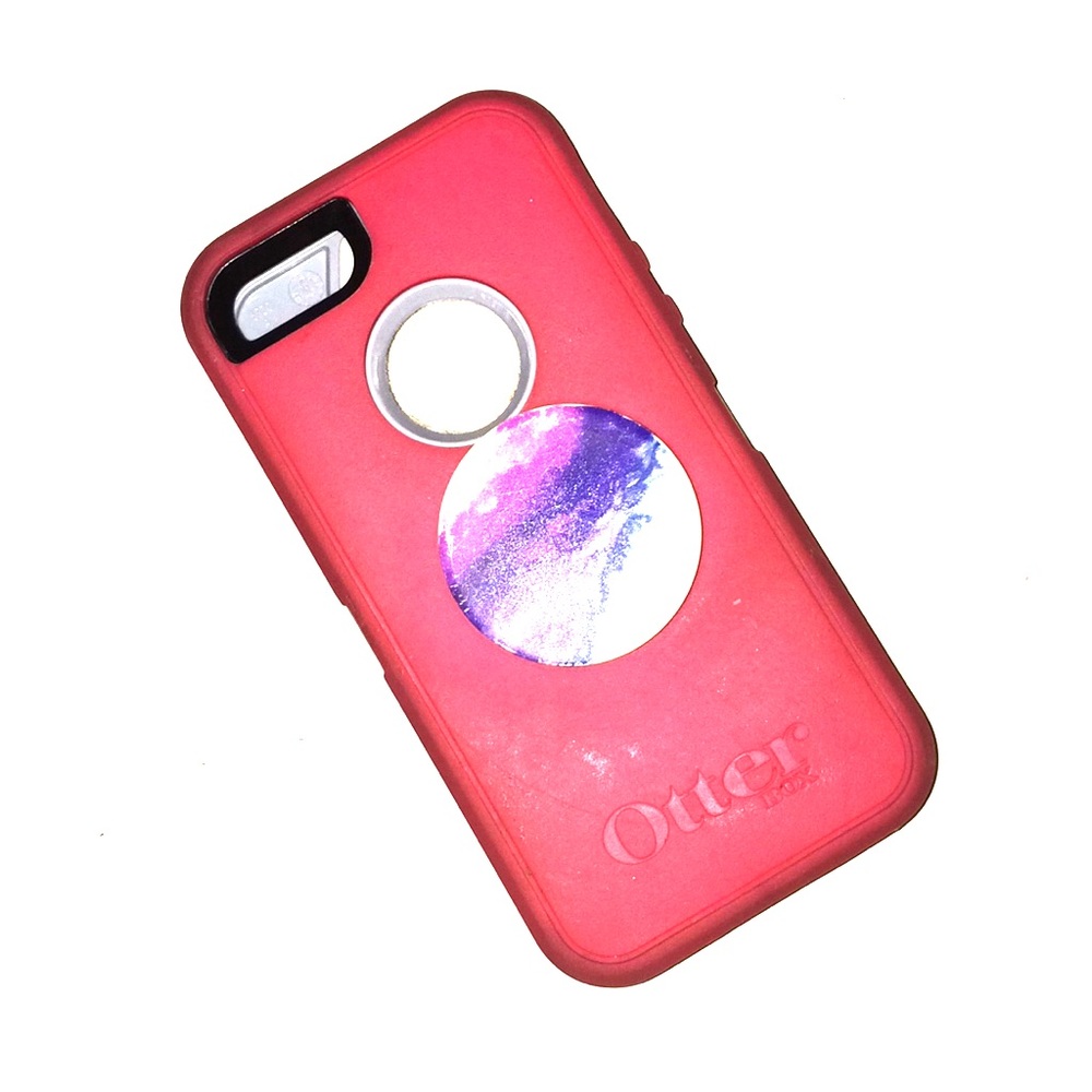otter box case with pop socket!